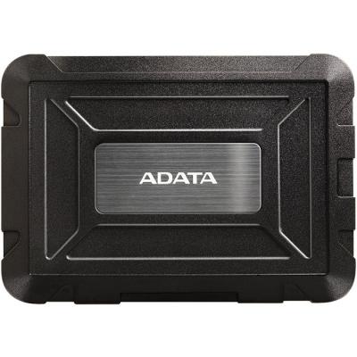 Enclosure Para Disco Duro 2.5 Adata ED600 SATA a USB 3.0 Negro Uso Rudo AED600U31-CBK
