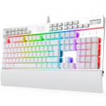 Teclado Redragon Yama White K550W-RGB-1 Mecanico Gaming Español