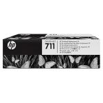 Cabezal HP 711 Inyección de tinta Negro, Cian, Magenta, Amarillo  (C1Q10A)