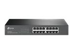 Switch TP-LINK TL-SG1016DE Negro 16 puertos  (TL-SG1016DE)