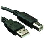 Cable USB BROBOTIX 102303 Negro USB 3 m (102303)