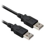 Cable USB V2.0 Tipo A - TIPO A BROBOTIX 206823 Negro 0,9 m  (206823)