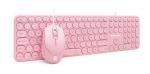 Combo Teclado y Mouse  BROBOTIX 6001196 Rosa Español  (6001196)