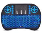 Teclado Mini Inalámbrico, Recargable, Ilumina BROBOTIX 963814 Negro Alámbrico Inalámbrico (963814)