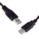 Cable Extensión GETTTECH JL-3520 USB 2.0 A Macho a Tipo USB A - B Negro USB A Macho/hembra (JL-3520)