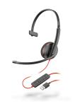 Audifonos PLANTRONICS BW 3210 Negro USB  (80S01A6)