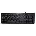 Teclado TECHZONE TZ16TEC01-ALA Negro USB  (TZ16TEC01-ALA)