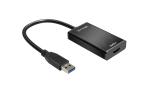 Adaptador USB A HDMI VORAGO Usb 3.0 Full HD Negro USB 3.0 HDMI (ADP-204)
