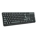 Teclado VORAGO KB-102 Negro Alámbrico USB (KB-102)