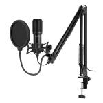 Kit de Microfono con soporte Xzeal XZ260     (XZKMC1B)