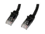 Cable de Red StarTech.com Cat6 2 Metros Negro N6PATC2MBK