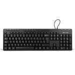 Teclado Vorago Kb-202 Alámbrico USB Multimedia Negro AC-445883-1