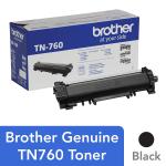 Tóner BROTHER TN760 Negro   (TN760)