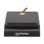 Lector de Tarjeta Inteligentes Manhattan USB Negro 102049