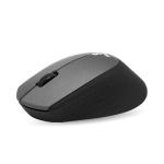 Mouse BROBOTIX 6000786  RF inalámbrico Óptico Negro, Gris (6000786 )