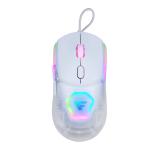 Mouse Gaming GAME FACTOR MOG530-WH USB Blanco 12000 DPI (MOG530-WH)