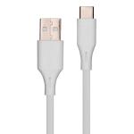 Cables USB VORAGO CAB-C01W USB A Blanco 1 m (CAB-C01W)