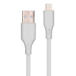 Cables USB VORAGO CAB-L01W USB A Lightning Blanco (CAB-L01W)