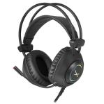 Diadema Gamer Xzeal Xz2015 Gaming 3.5mm, USB Negro PBX XZHD205B