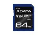 Memoria SD Adata 64GB Sdxc Clase 10 Read 100Mb/S Write 60 MbS ASDX64GUI3V30S-R