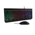 Kit de Teclado y Mouse Gamer Balam Rush Squad Master Plus KTM555 Alámbrico USB Negro Español BR-936286