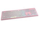 Teclado Cougar 37VAPXNMX Blanco y Rosa Alámbrico Universal (37VAPXNMX)