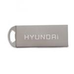 Memoria Flash, USB Hyundai Bravo Deluxe 16GB USB 2.0 Lectura 10MB/s Escritura 3MB/s Plata U2BK/16